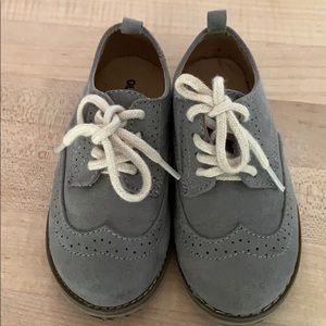 Gray Toddler Boy Dress Shoes Size 7